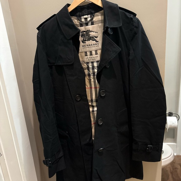 Burberry Other - Burberry Black Trench Coat for Men